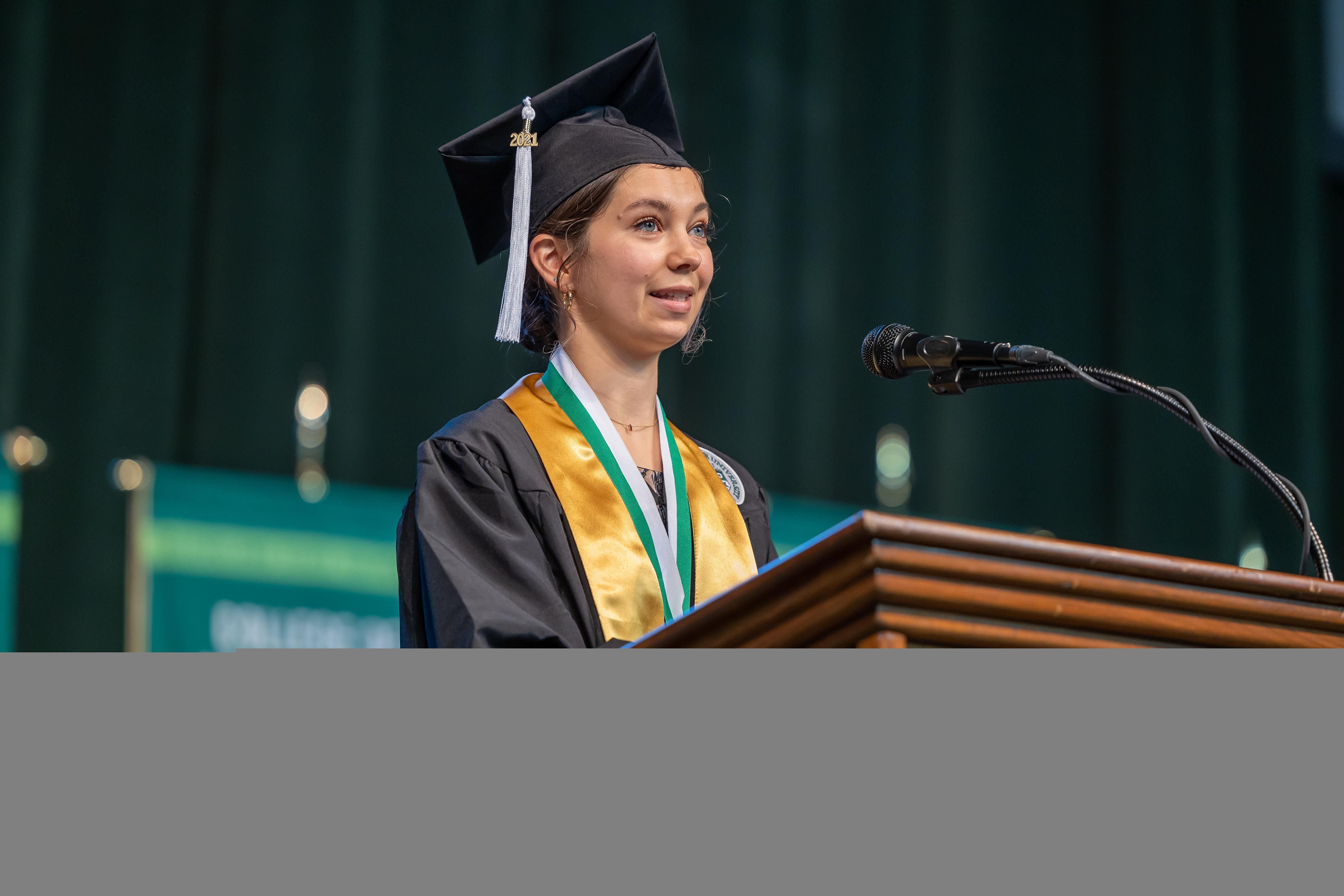 CSU Commencement Honors Fall 2021, 2020 Grads InPerson At Wolstein